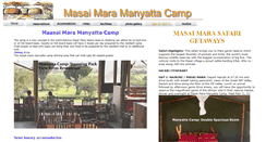 Desktop Screenshot of masaimaramanyattacamp.com